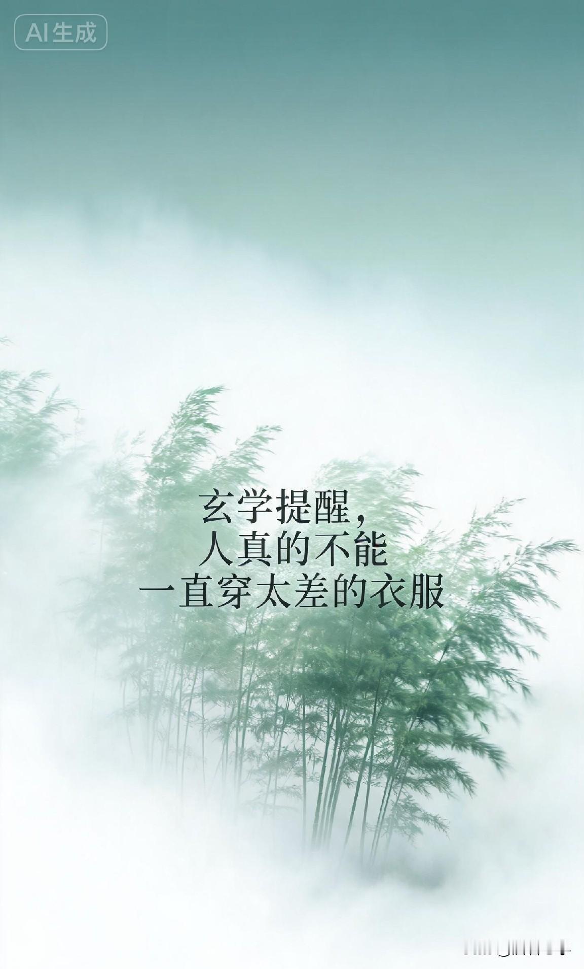 玄学提醒，人真的不能一直穿太差的衣服

《黄帝内经》有言：“正气存内，邪不可干。