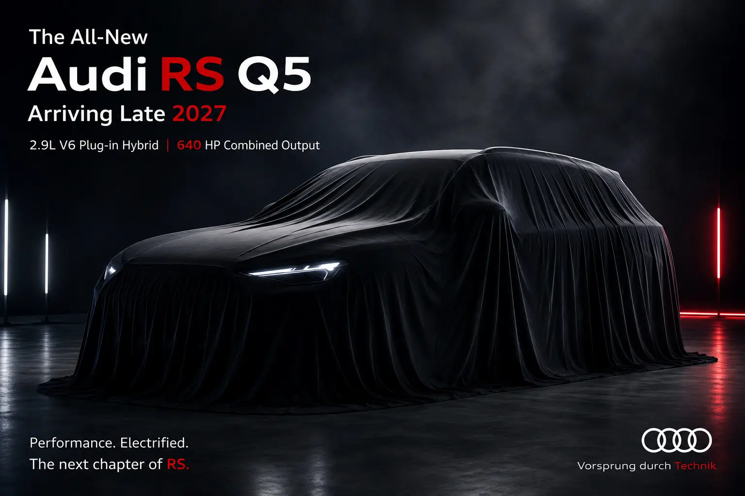 全新奥迪RS Q5预计2027年底发布，2.9T V6插混+640马力...