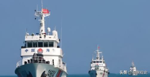 整整34小时！3艘台船围住大陆1艘海警船，结果呢？台湾“巡护九号”将近2000吨