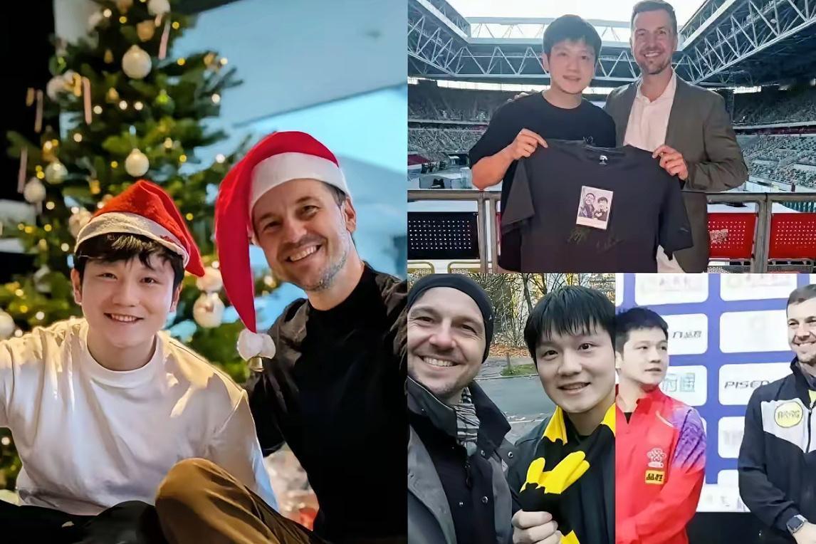 樊振东在德国波尔家里吃圣诞晚餐，这可不是一般的事儿啊！

要知道，圣诞节在德国相