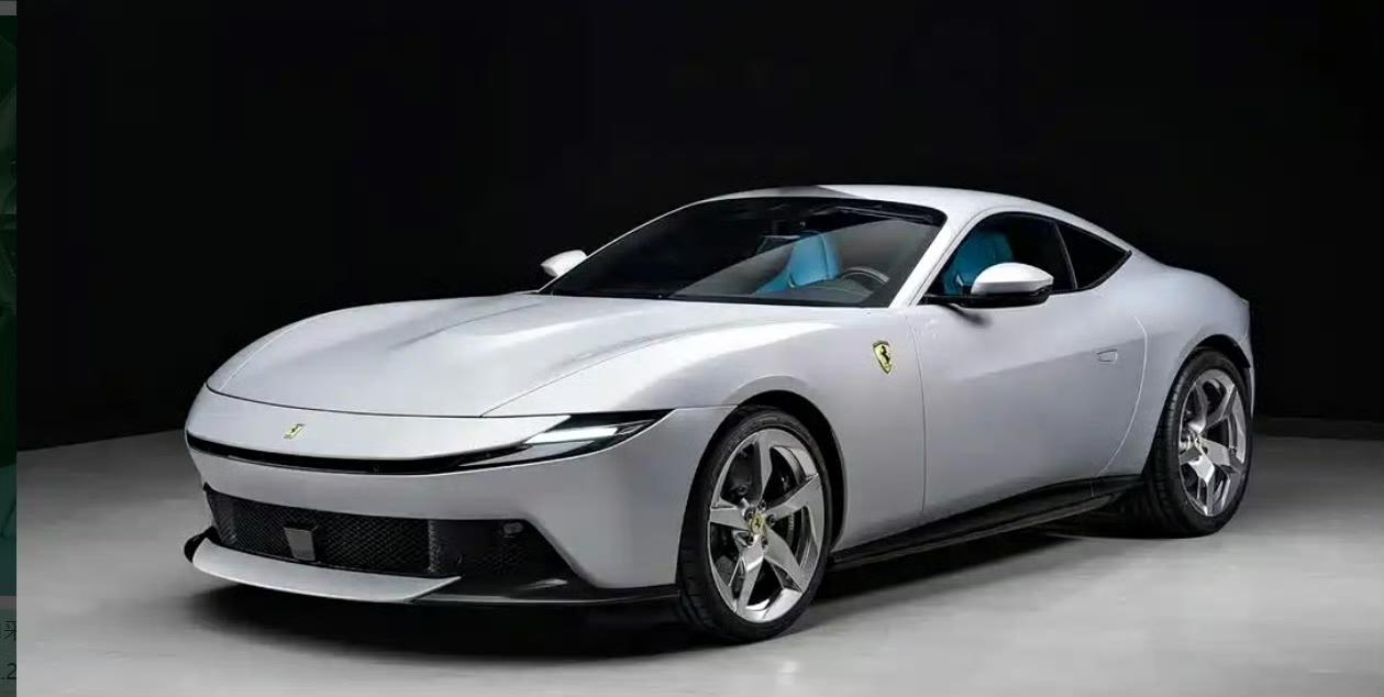 全新法拉利Amalfi！搭载3.9升V8双涡轮增压发动机，匹配8速双离合变速箱，