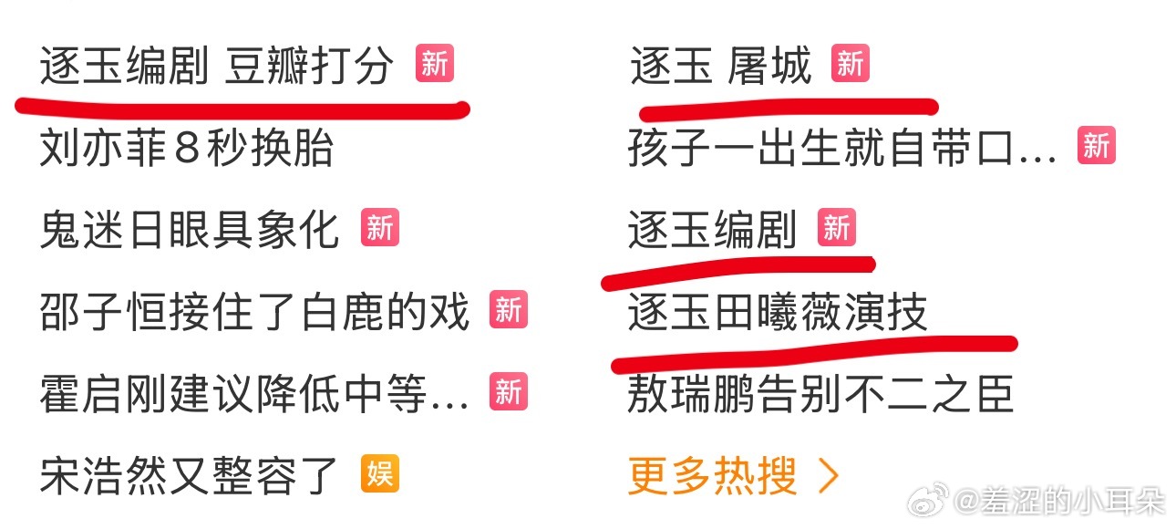 好起来了，逐玉有黑了。不是粉圈自嗨剧了。 逐玉编剧 豆瓣打分