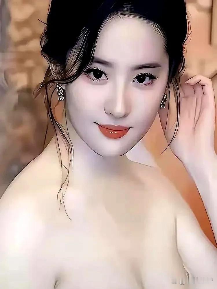 网上刚爆出的这组刘亦菲写真，直接扯下了内娱硬照的最后一块遮羞布。
现在的摄影棚里