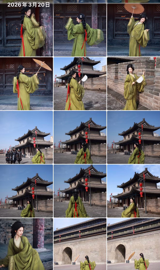 人生第一次体验战国袍！现在头发丝都是累的 