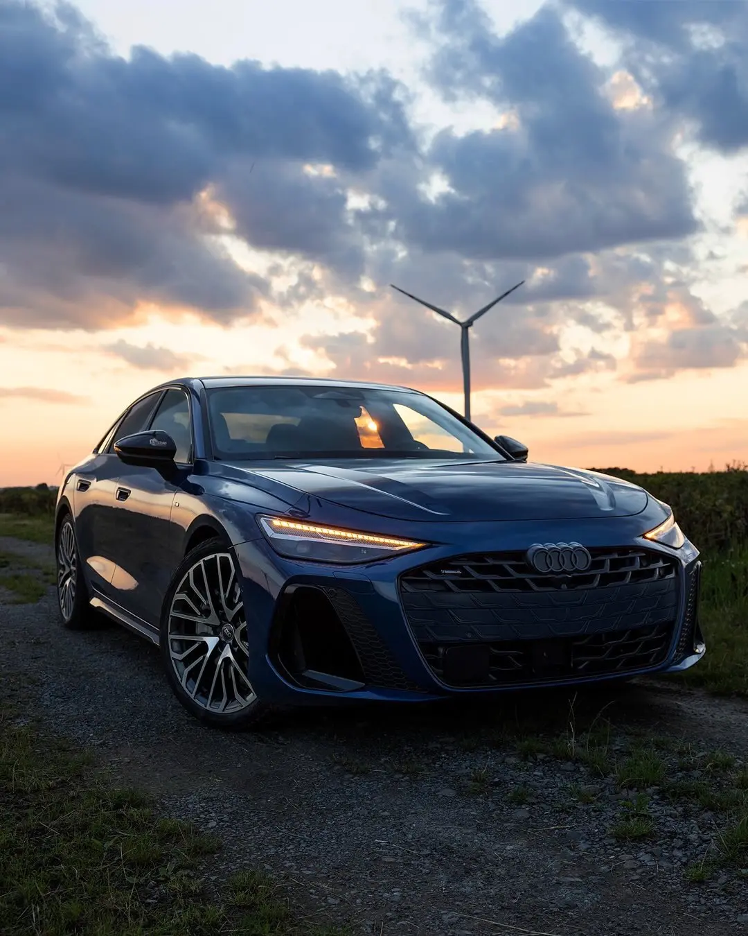全新奥迪A6 sedan 阿斯卡里蓝3.0 TFSl quattro ...