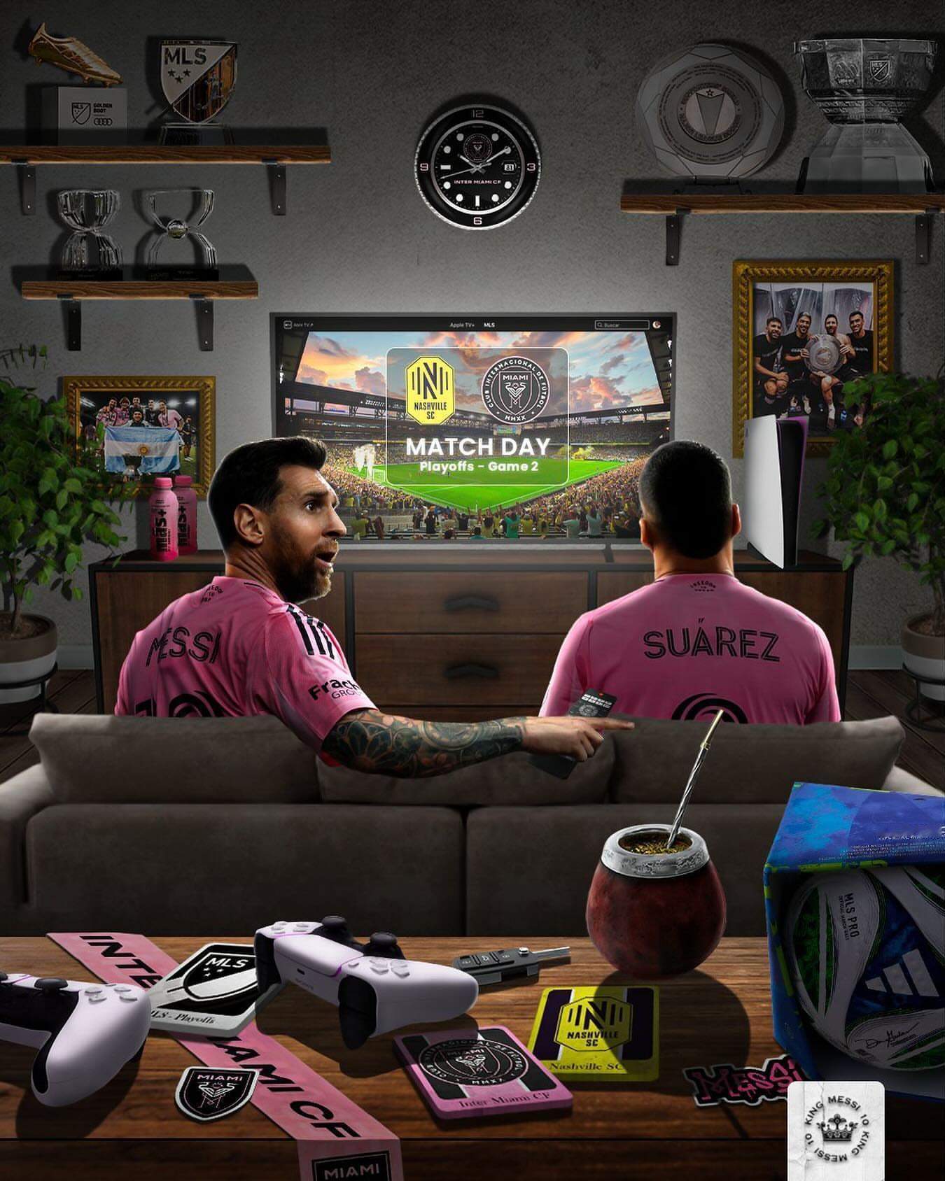 【明日比赛日看梅西[爱慕]】🏆美国职业足球大联盟季后赛⚽️纳什维尔vs 迈阿密