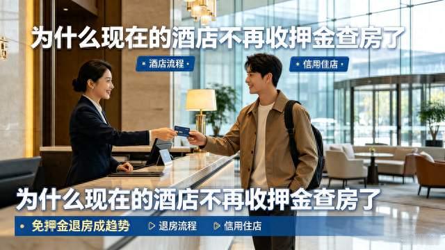 退房交卡就走！为啥很多酒店不再收押金、不查房了