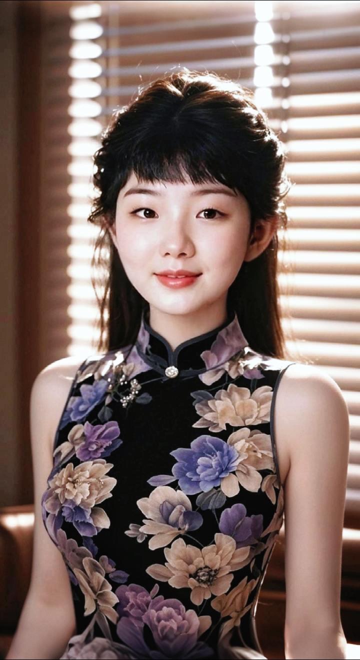 AI扩图 AI华服佳人