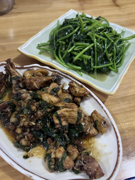 海口这家饭店的捞叶炒鸡真的不戳！！