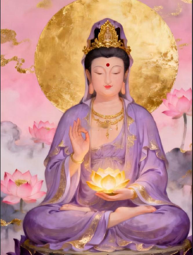 遇见观音菩萨，千万别视而不见🙏留下四字：事事顺心菩萨庇佑，好运相伴，所愿皆成真