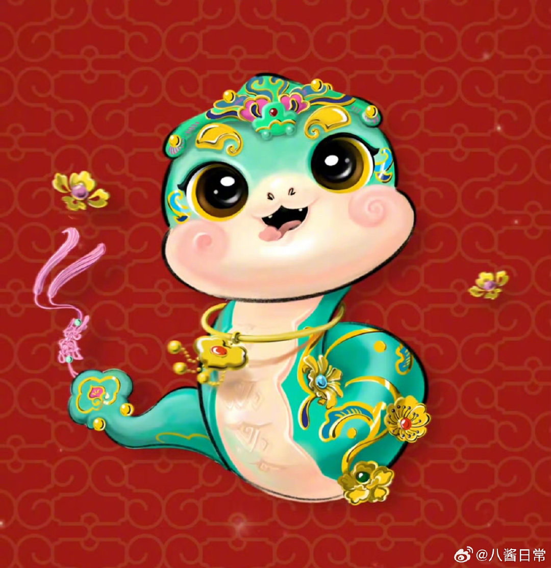 蛇年春晚吉祥物玩偶全新登场！它以灵动的姿态和独特的设计，展现着蛇年的魅力与活力，