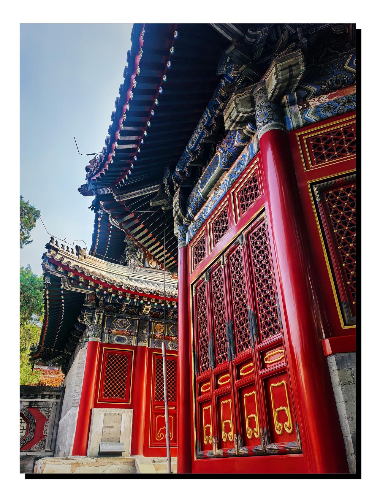 随手拍张照九月下旬，北京皇家寺院万寿寺