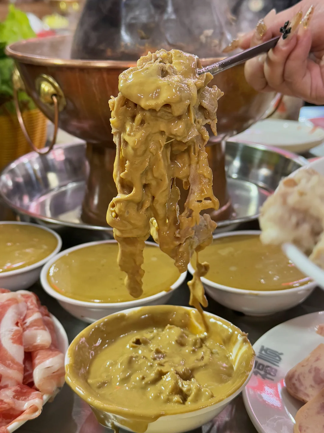 这家铜锅涮肉！谁懂啊啊啊啊馋哭了