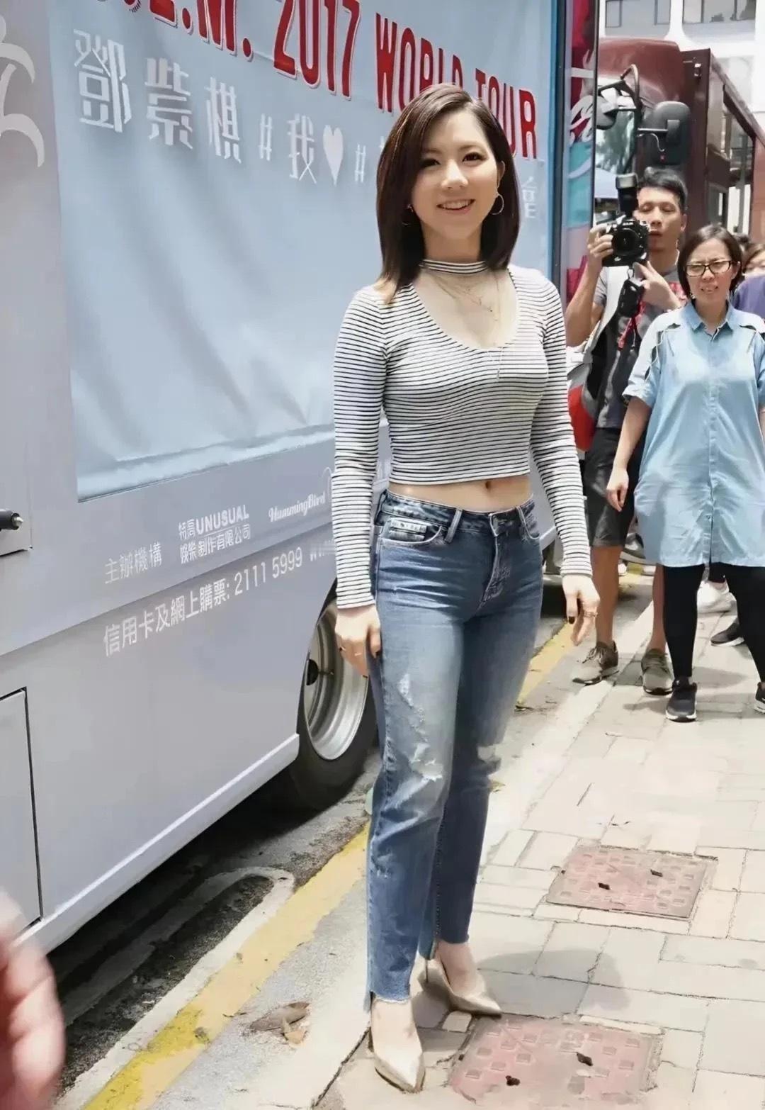 邓紫棋真的好看，就是身高一言难尽 ​​​