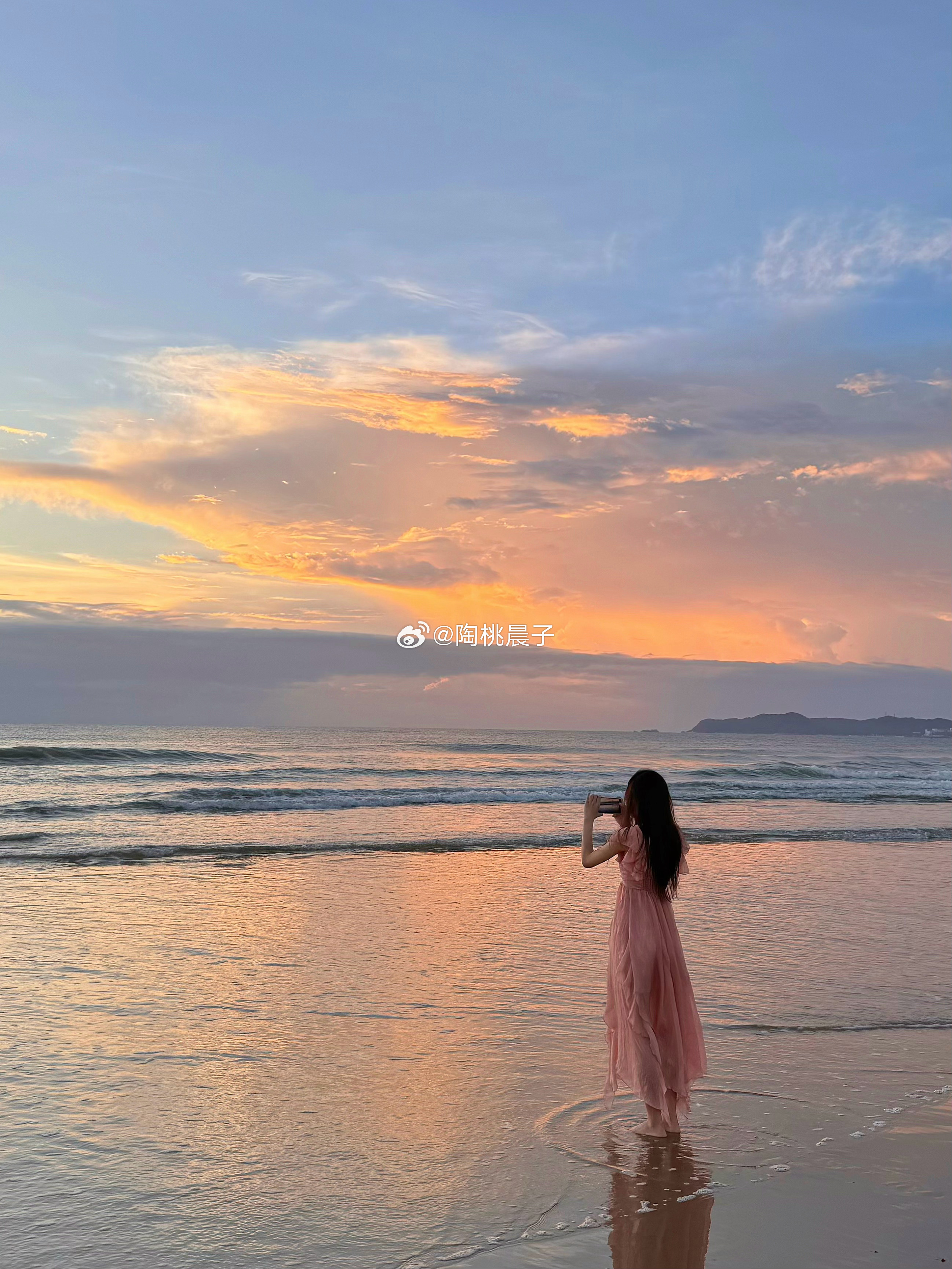 早上六点的日出🌅  ​​​