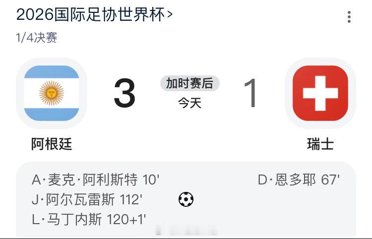 阿根廷球迷俱乐部  哥哥们你们非要把自己逼到绝境 阿根廷vs瑞士阿根廷3比1瑞士