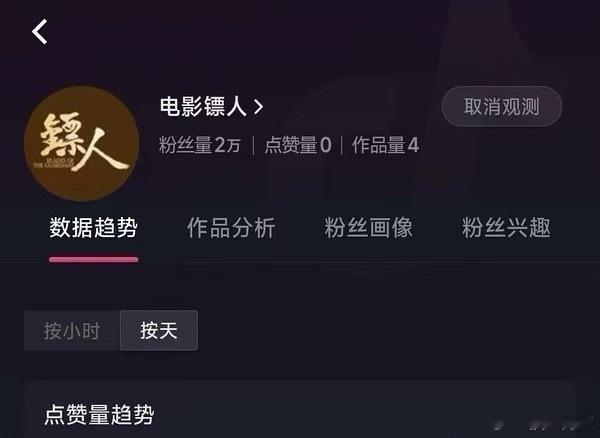 镖人已经定时了四条作品准备官宣，这部电影的流量真的特别多镖人