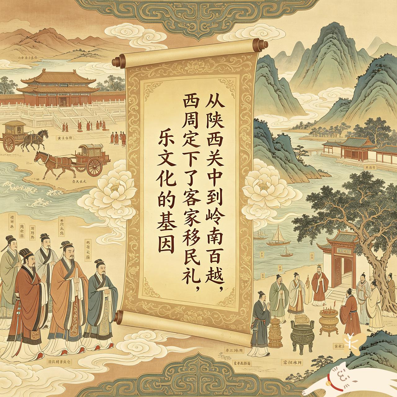 透过“客省宫”，也可以体会客家文化中，延续西周以来的宗族文化传统内涵。

陕西“