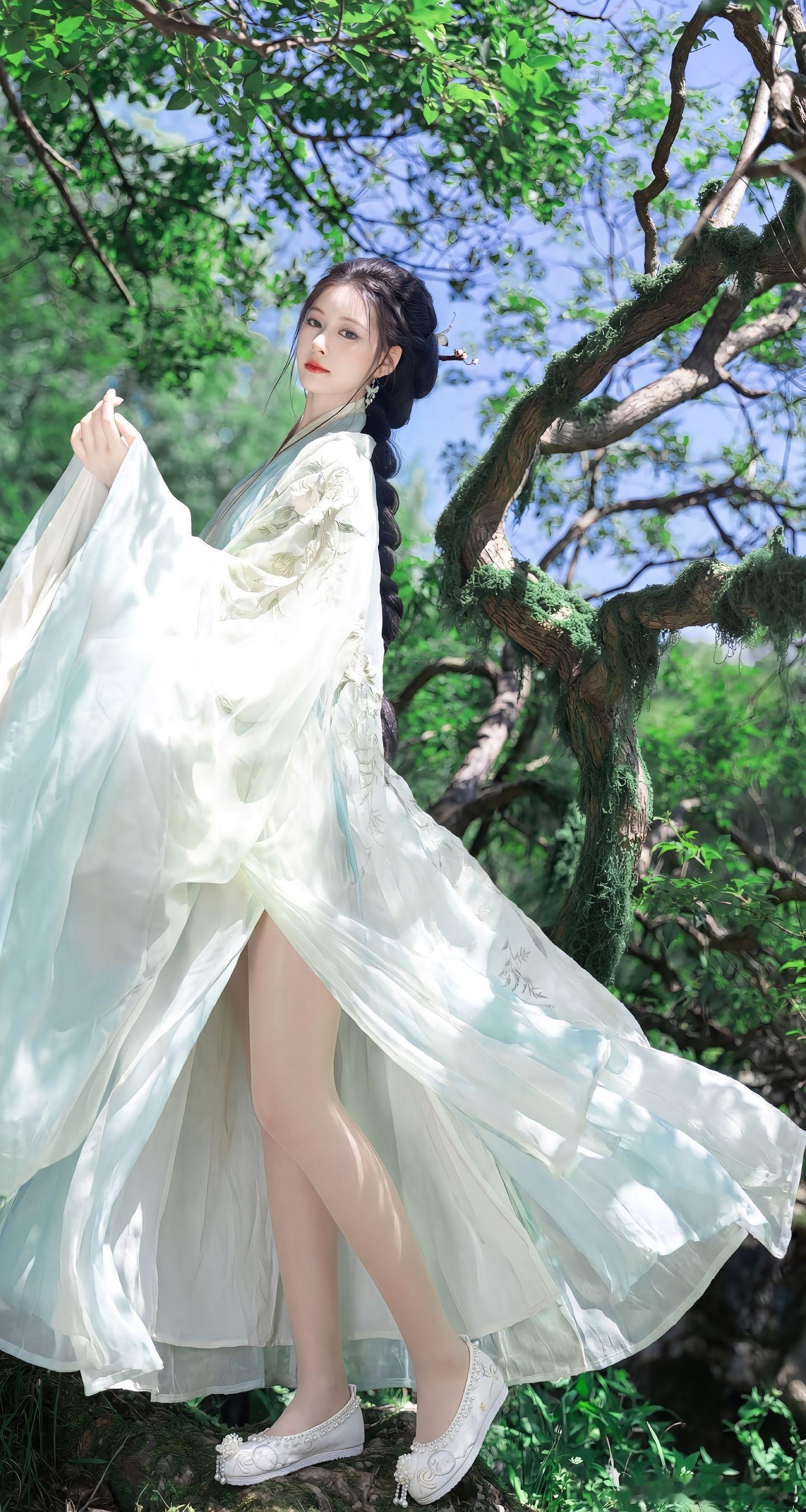 人像摄影 古风美女绘梦长廊