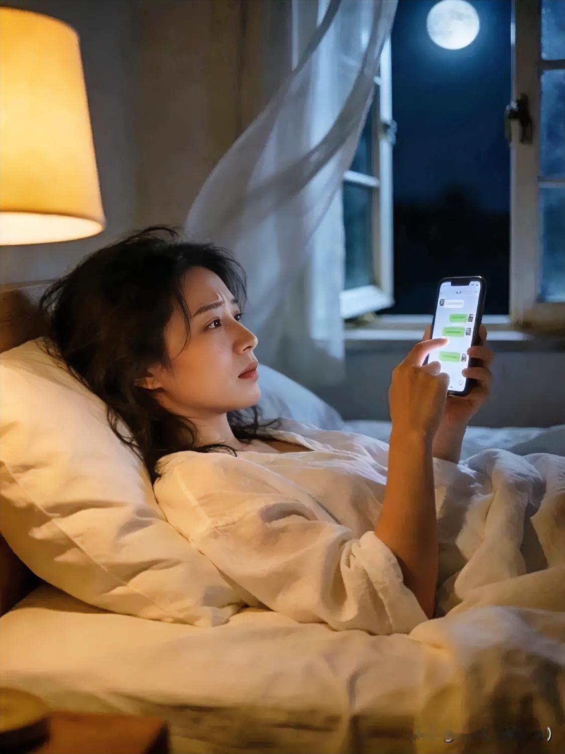 月夜凝思
文/刚柔

良夜月明，孤衾独卧。听《等你等到我心痛》歌曲，对残灯而抚屏