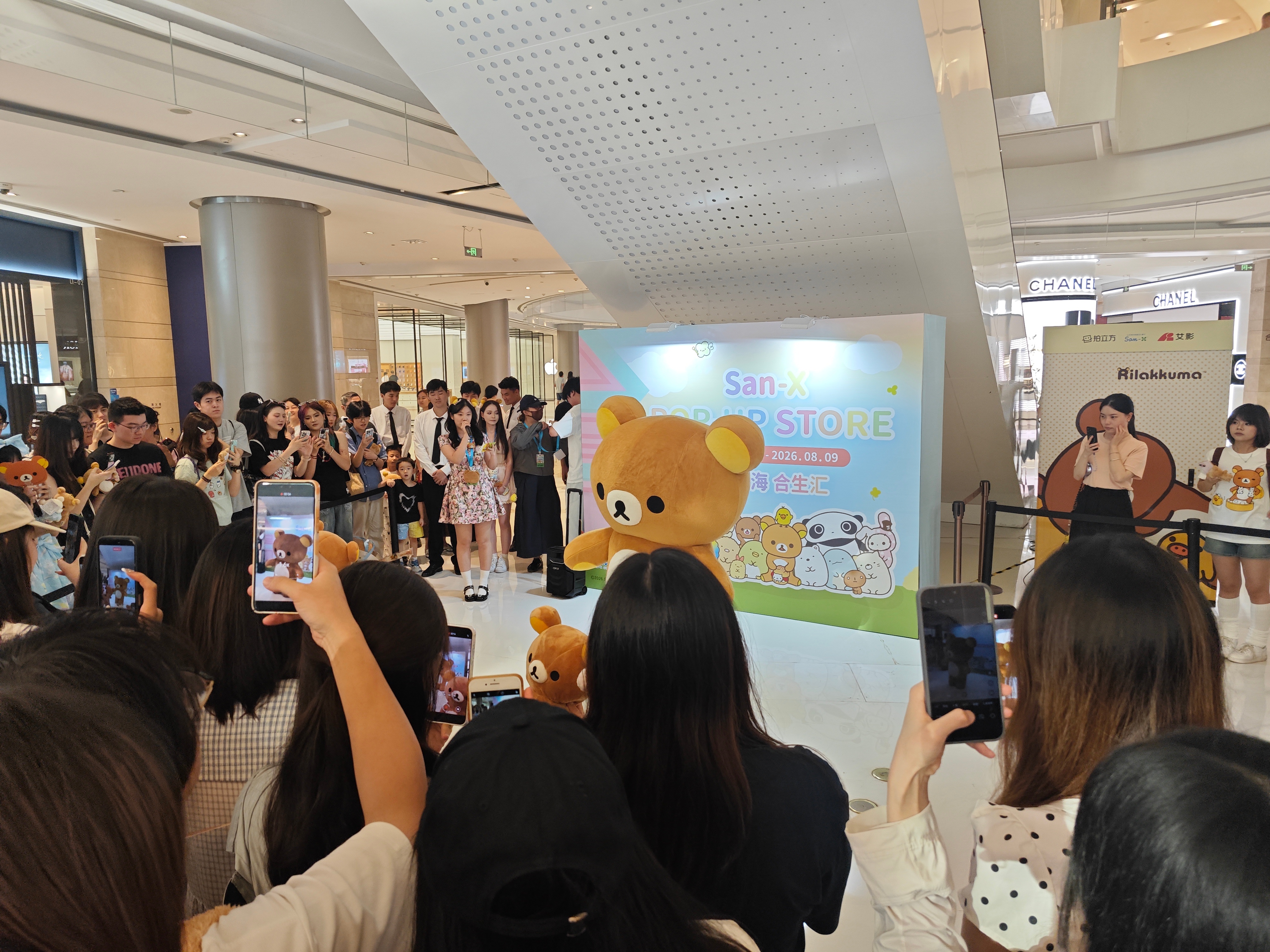 又看上了轻松熊见面会 