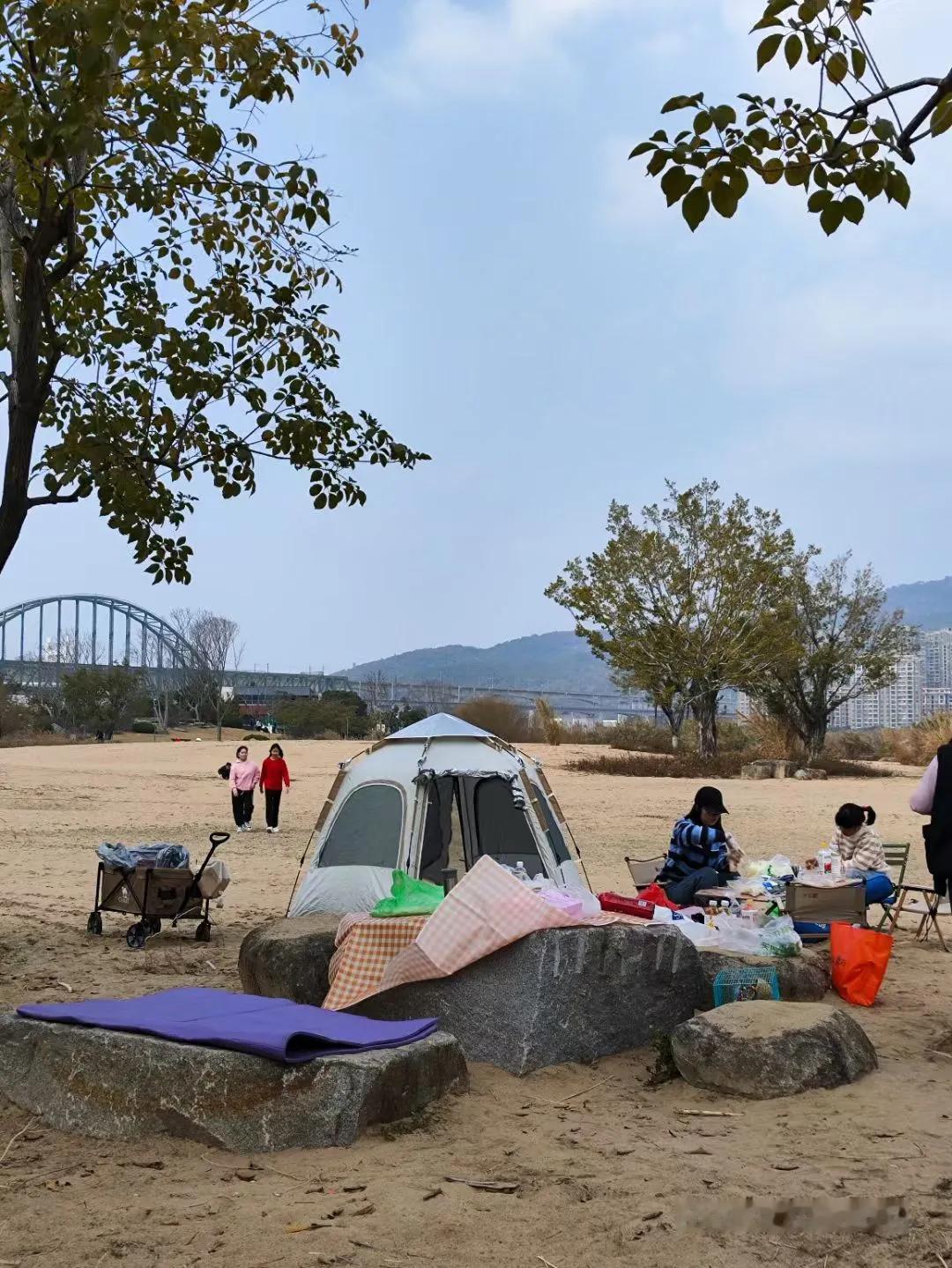 金沙公园露营⛺️！
  露营 福州身边事