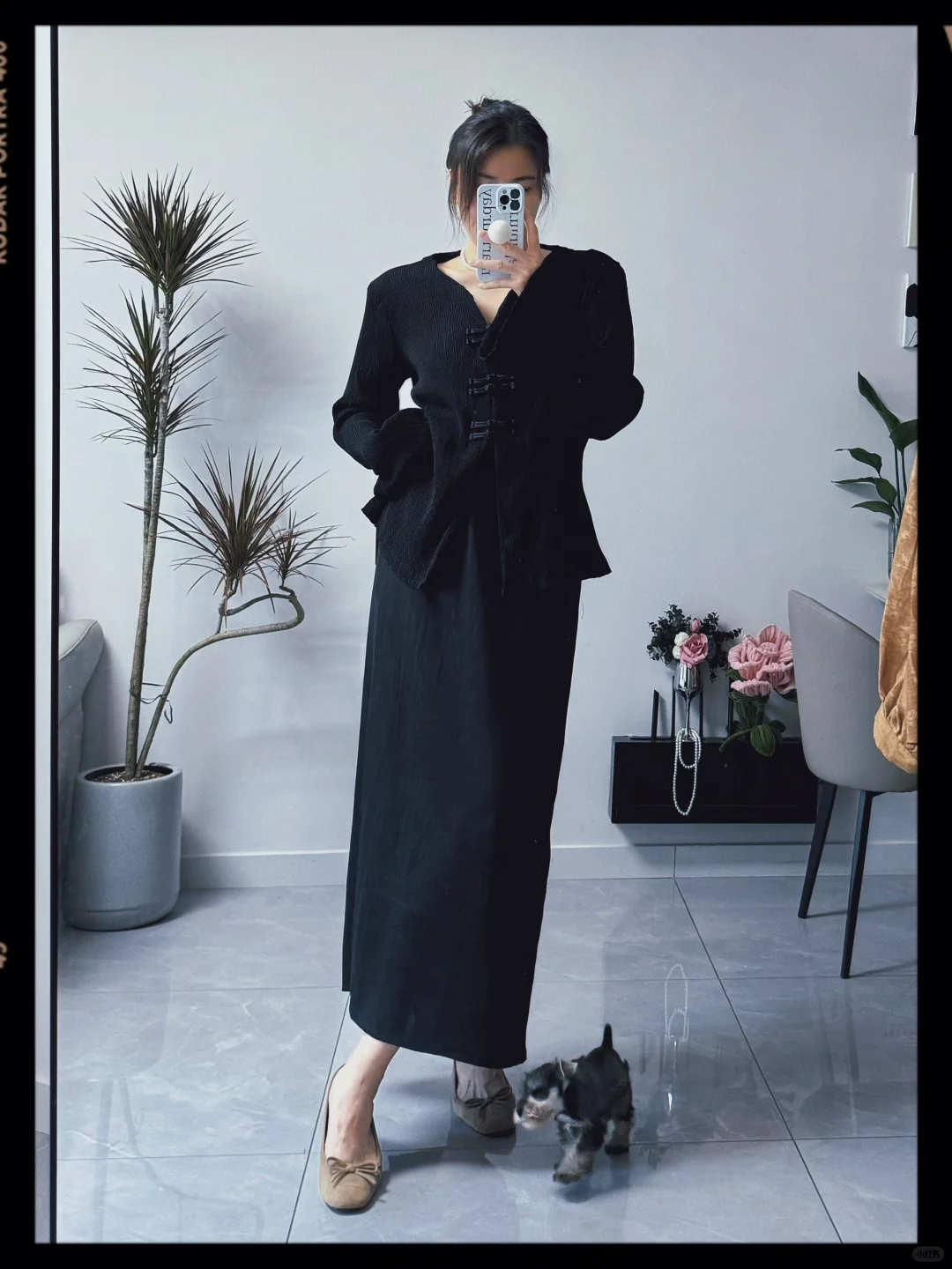 178cm160斤 高大壮姐妹加长长半裙