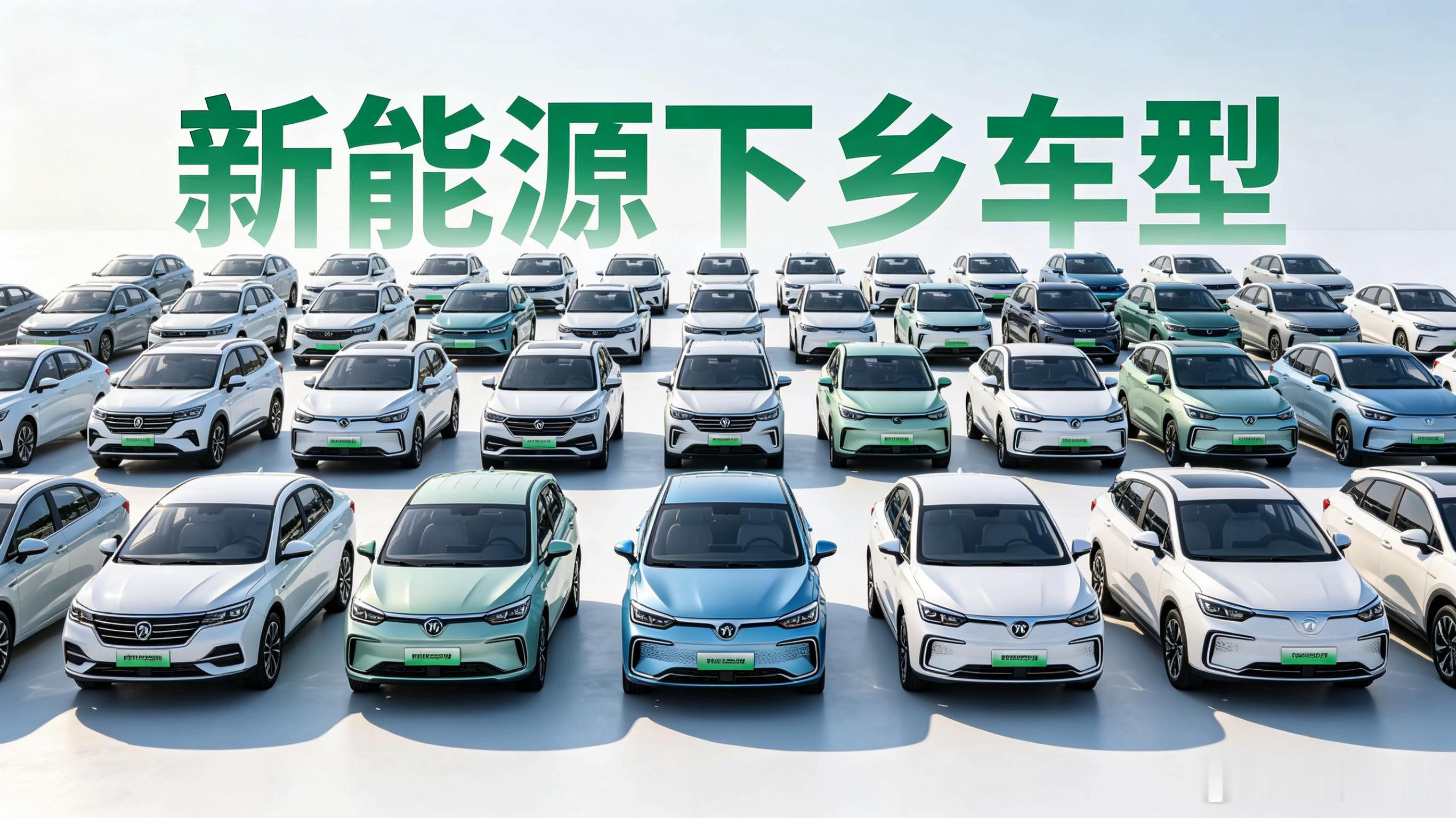 新能源汽车下乡车型名单公布 这次政策意义超实在，既能激活县域消费、完善乡村充电配