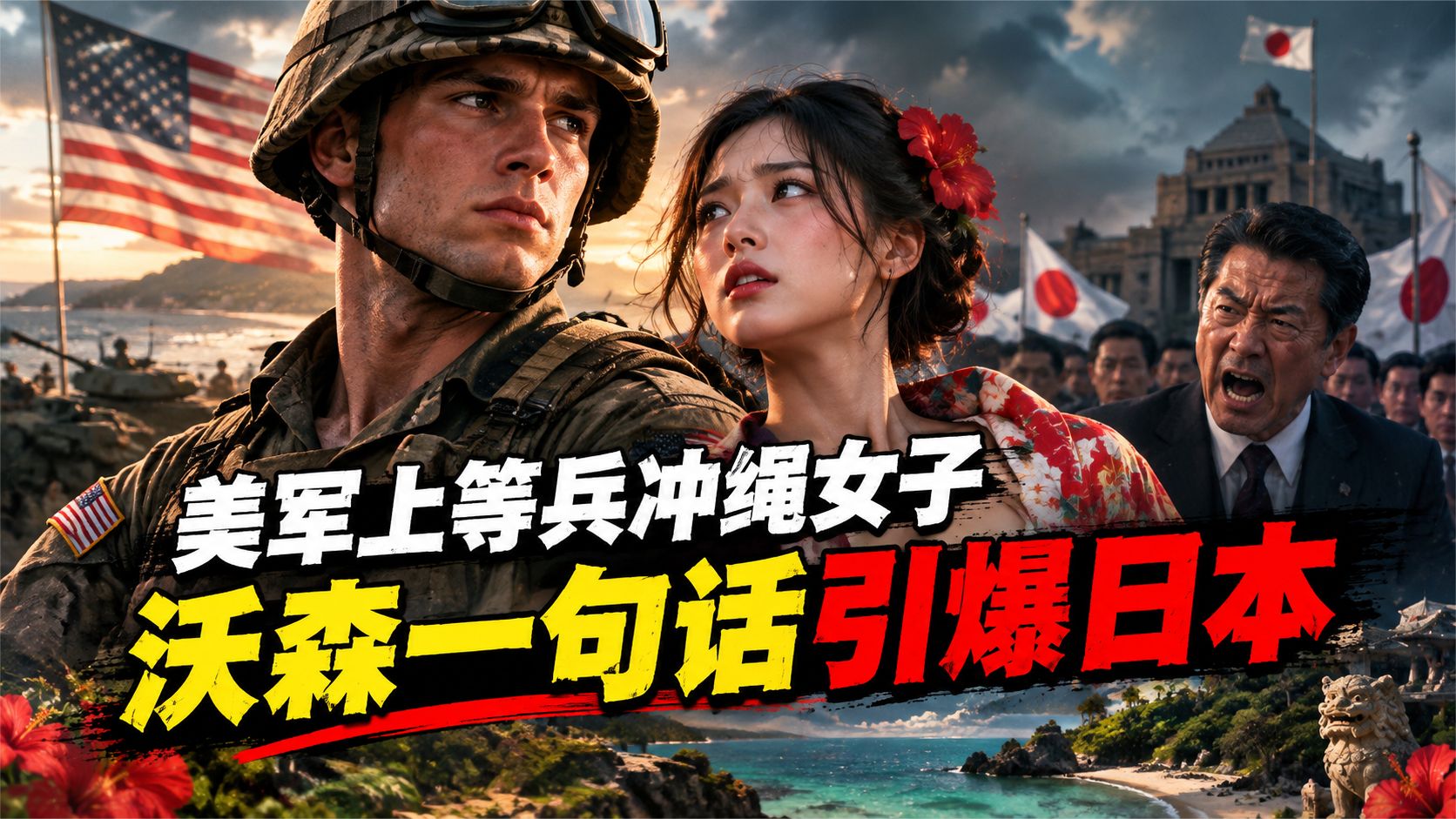 美军上等兵勒死冲绳女子，沃森一句_琉球是我家_引爆日本