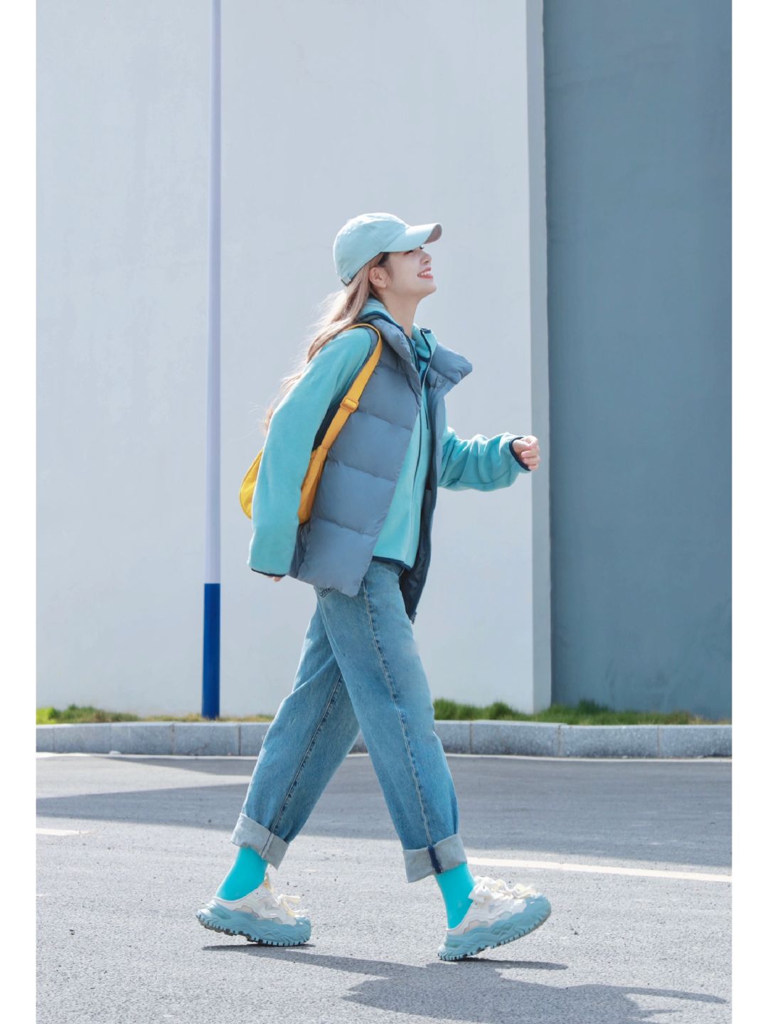 五彩斑斓|秋冬穿搭也能元气软糯💙💛