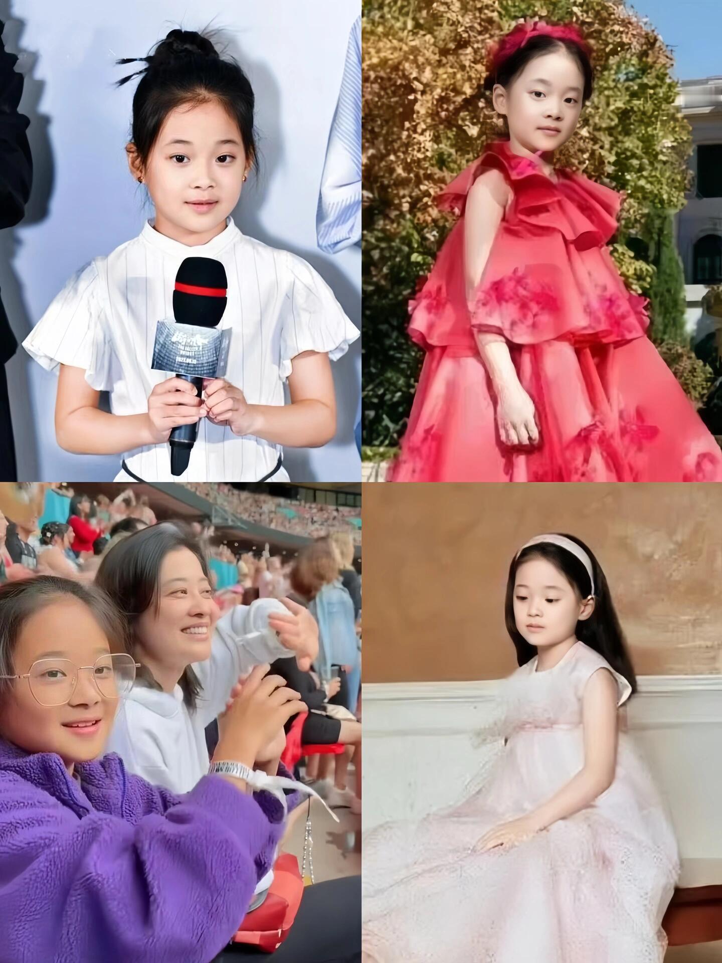 梅婷女儿和她太像了吧梅婷真的生了一个小梅婷，女儿快快长得也太像她了 