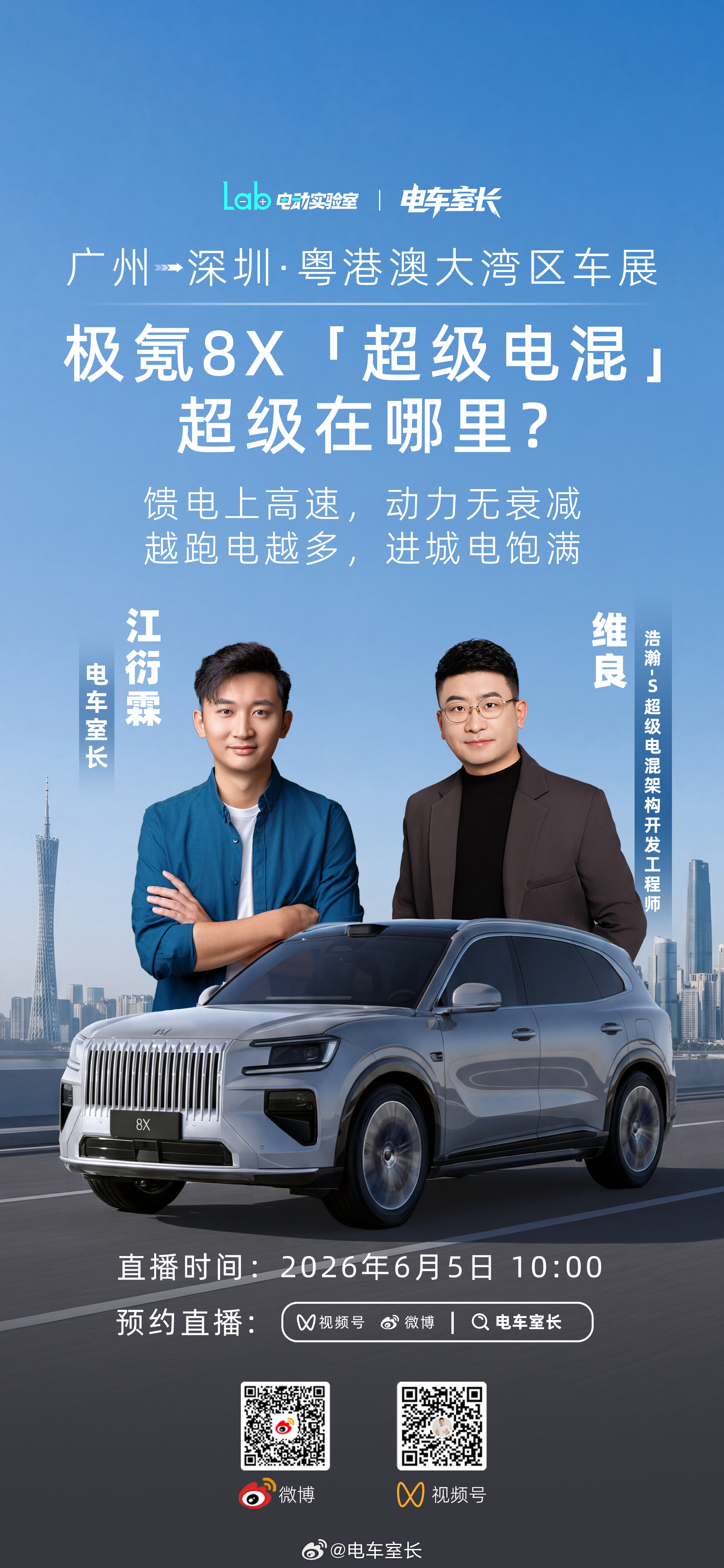 很多车主提车后，好奇极氪8X的超级电混系统 为什么越跑电越多？我邀请到了浩瀚-S