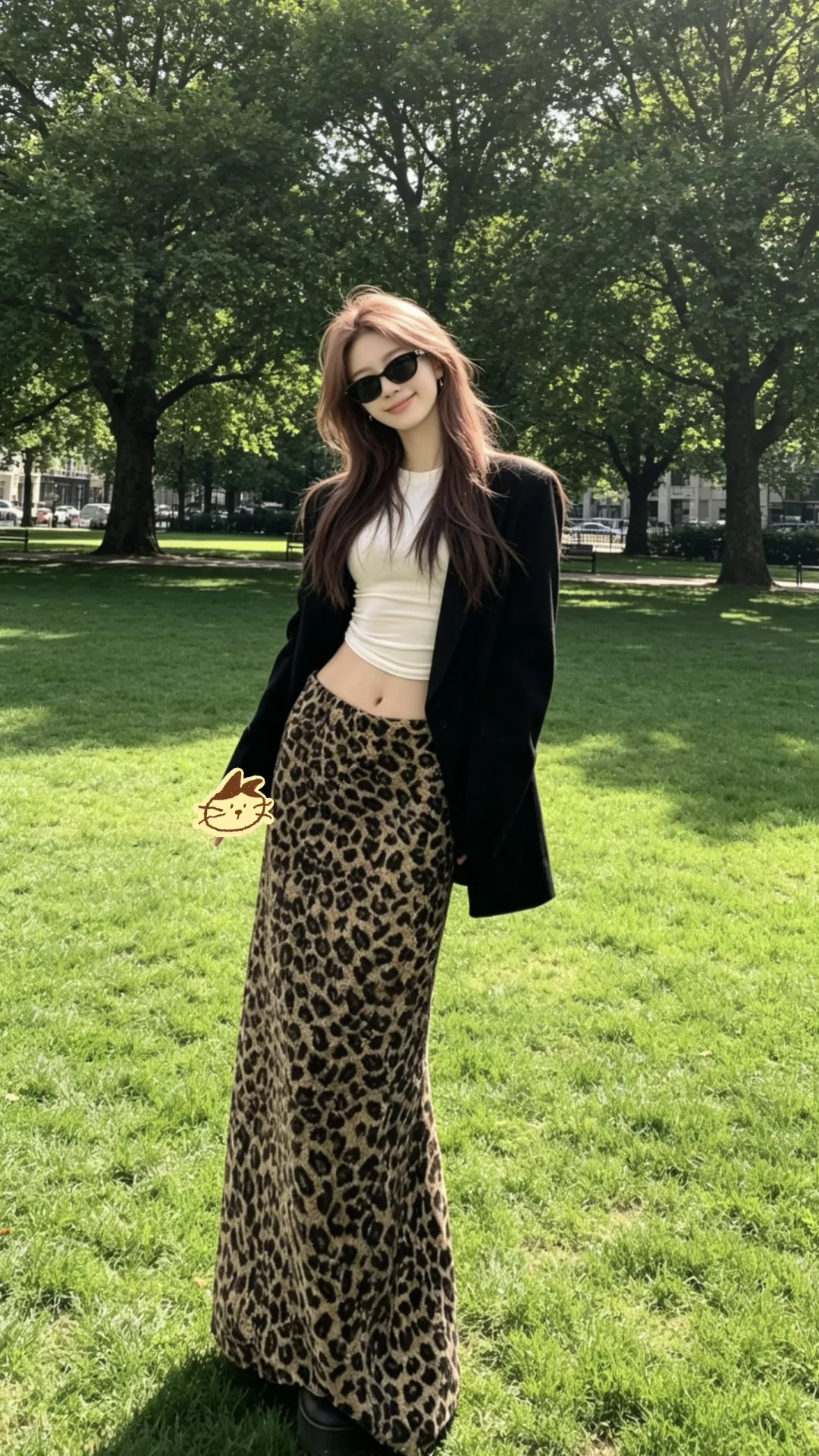 豹纹裙好有高级感