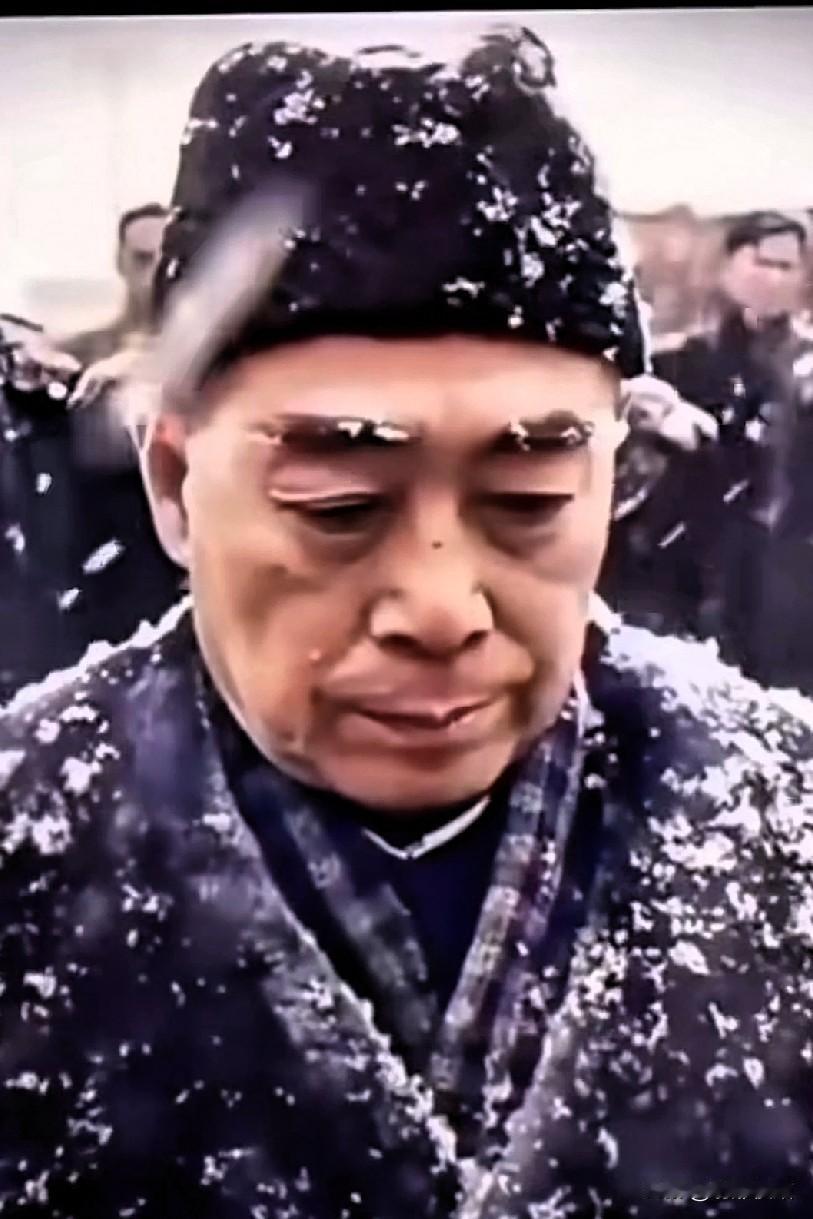 刷到这个视频，激动落泪，这是1958年大年三十，周恩来一行，在满天飞雪中，来到朝