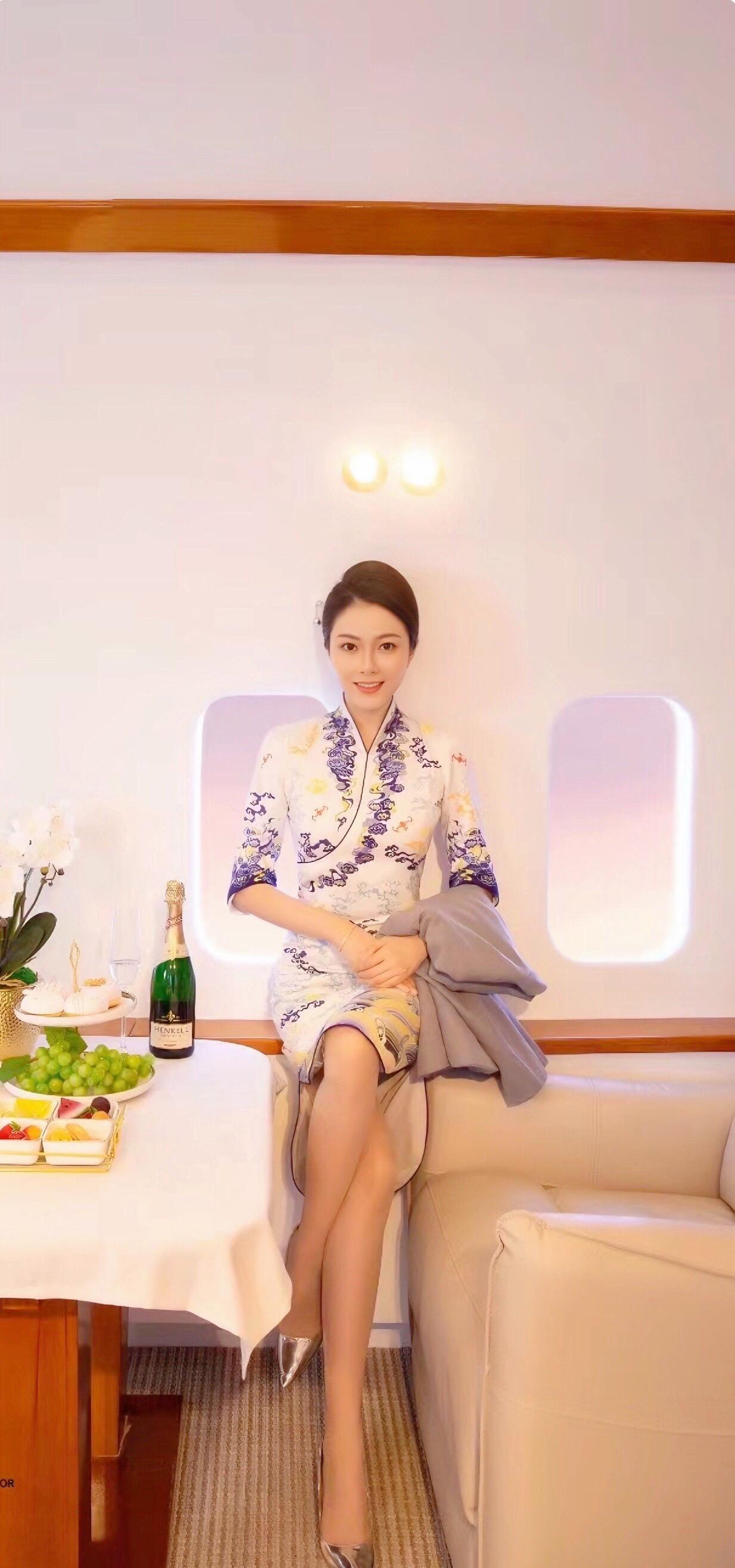 空姐的日常 空姐制服 空姐 民航人