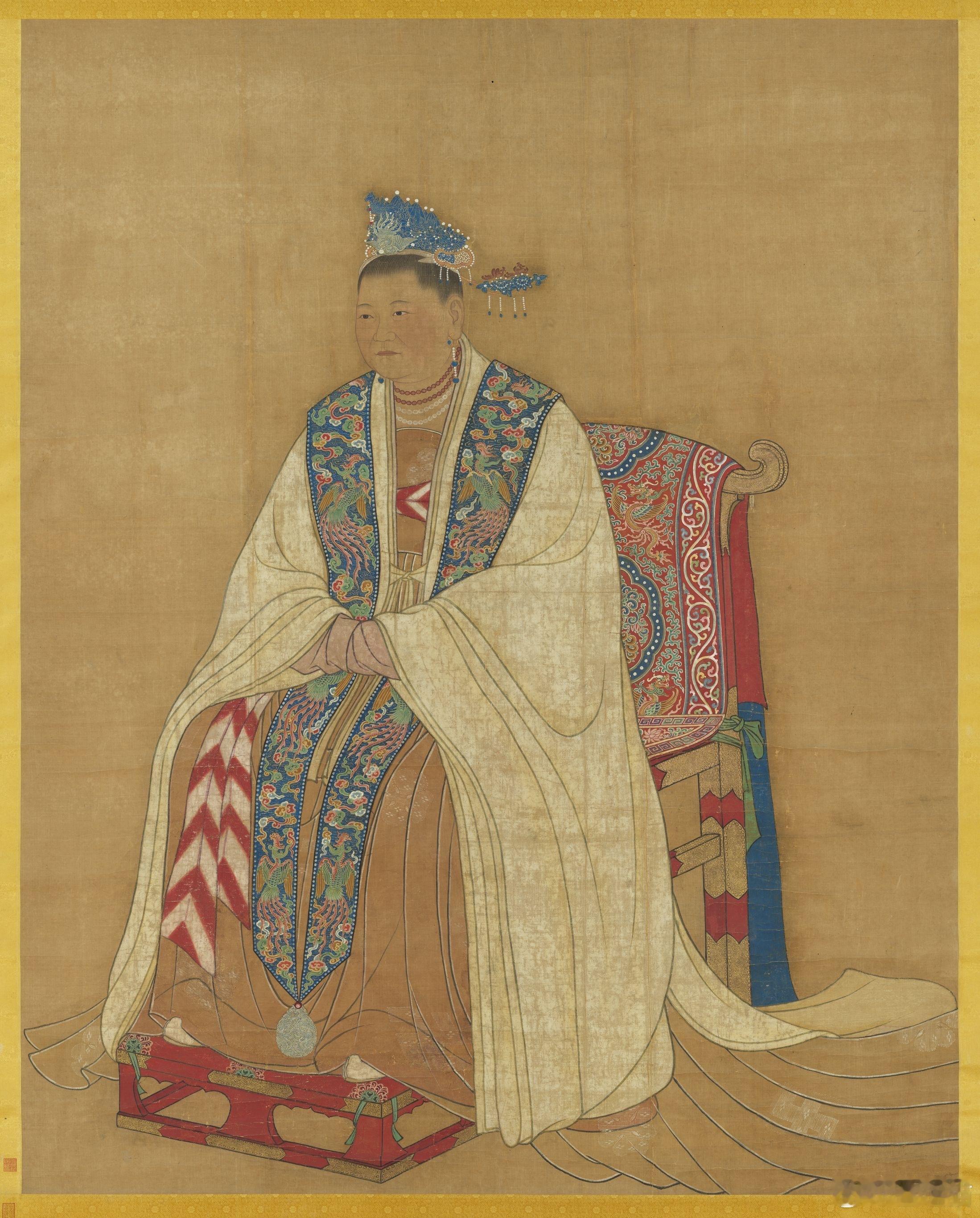 宣祖后坐像图 ​​​