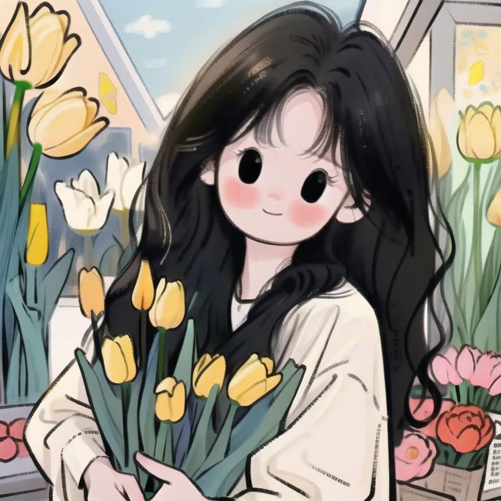 头像分享丨今天没有文案 只想贩卖郁金香#夏日次元盛典# ​​​