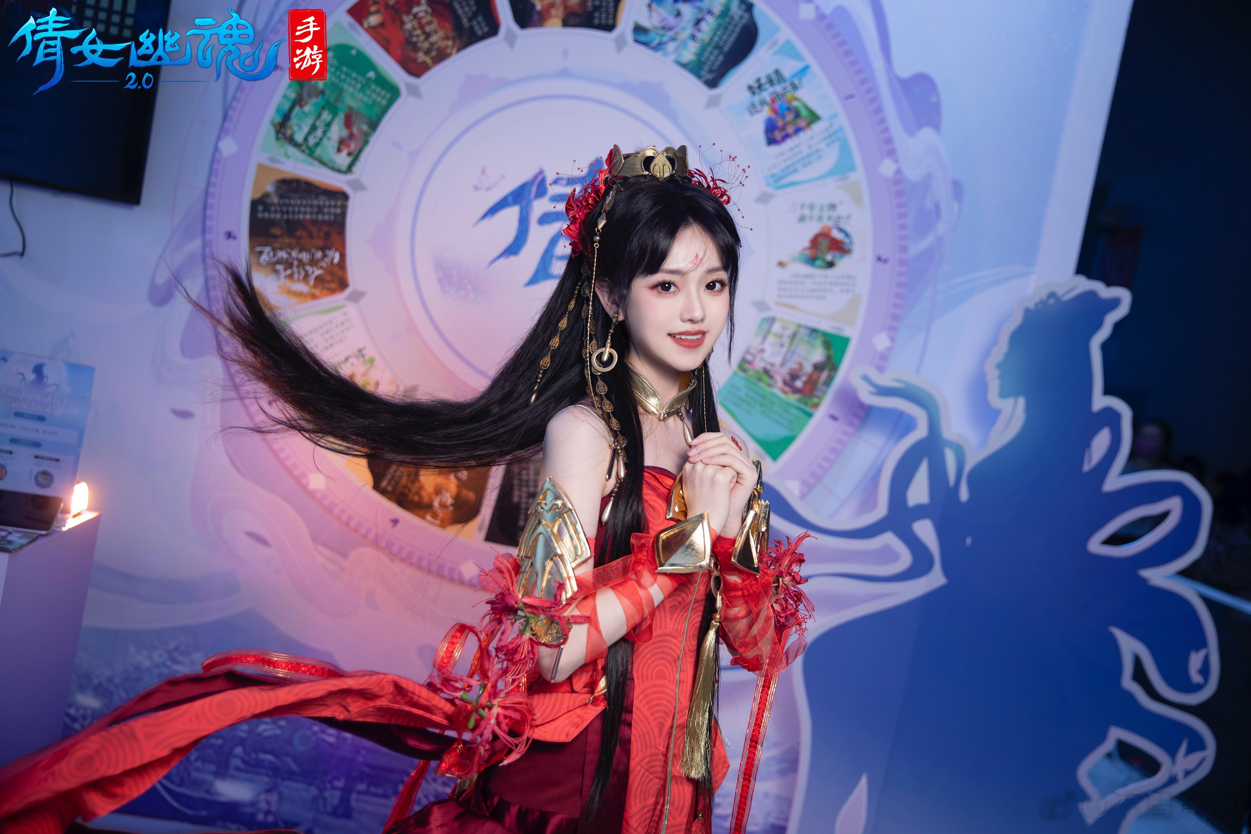 #倩女幽魂手游[超话]# ChinaJoy 网易🈺️倩女幽魂展台 阿初#不周点