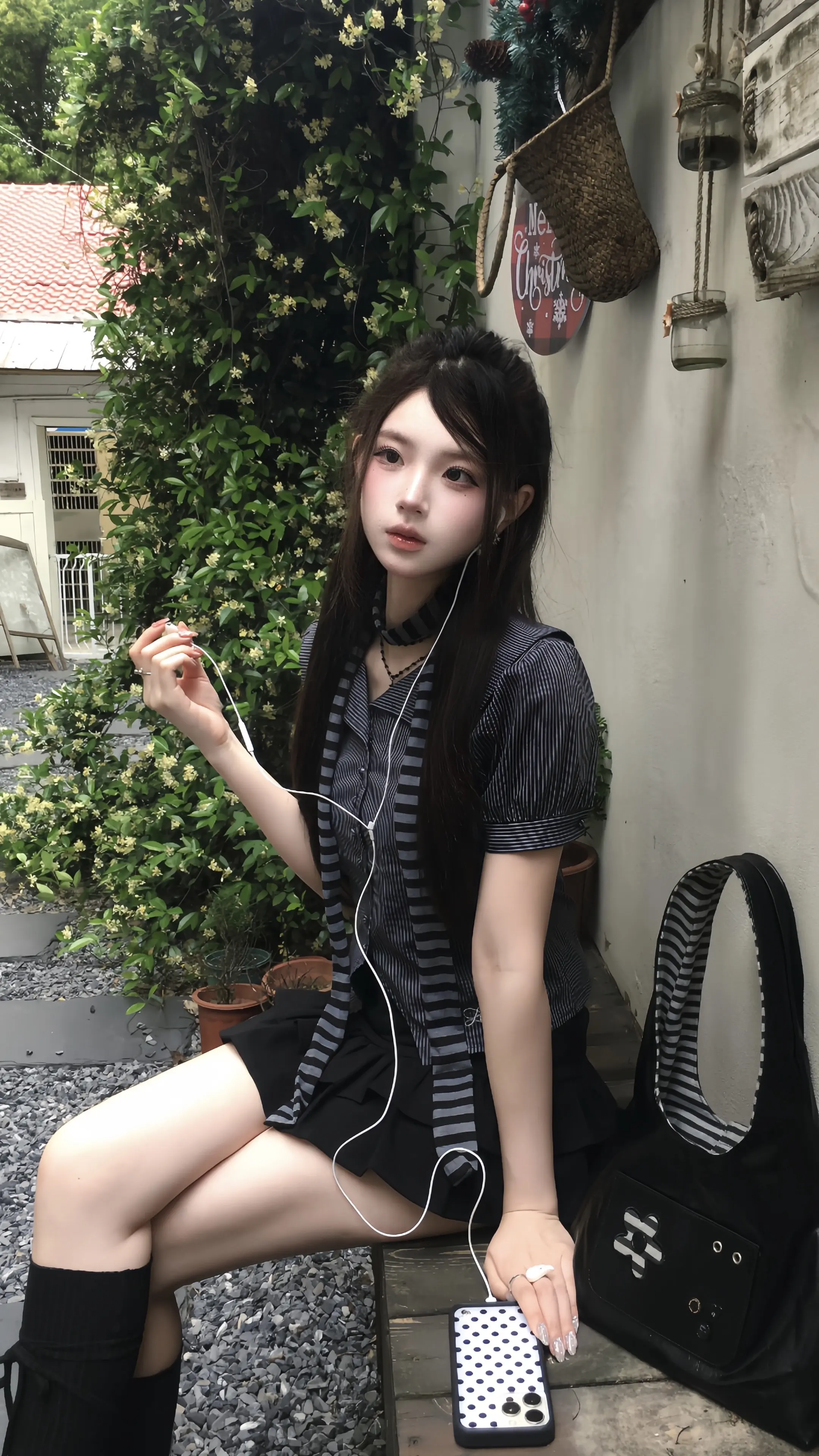 雨后的小院🍀🌧️
