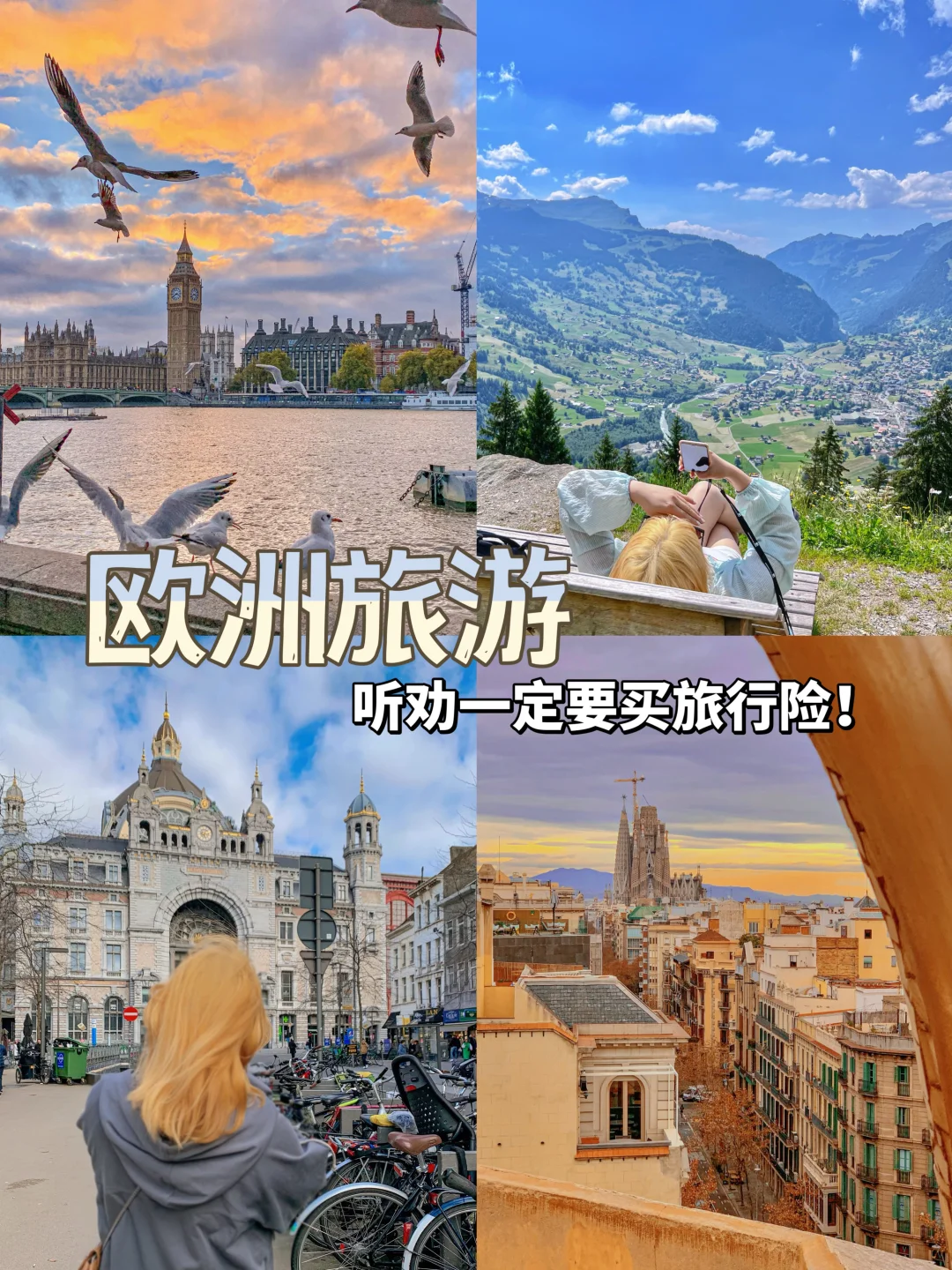 欧洲会惩罚每个不买旅行险的人。。