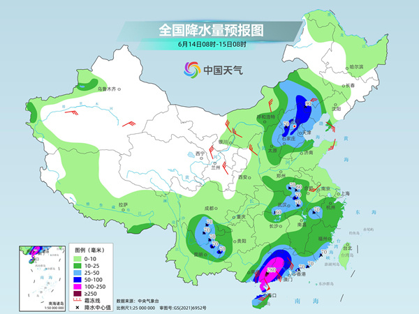 华南江南多地或遭极端台风雨 北方迎大范围降雨和强对流天气