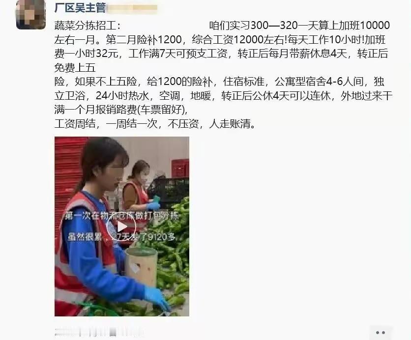 黑劳务中介的高薪招工骗局！拿“月入万元”视频引流，实际层层“收割”求职者。
今年
