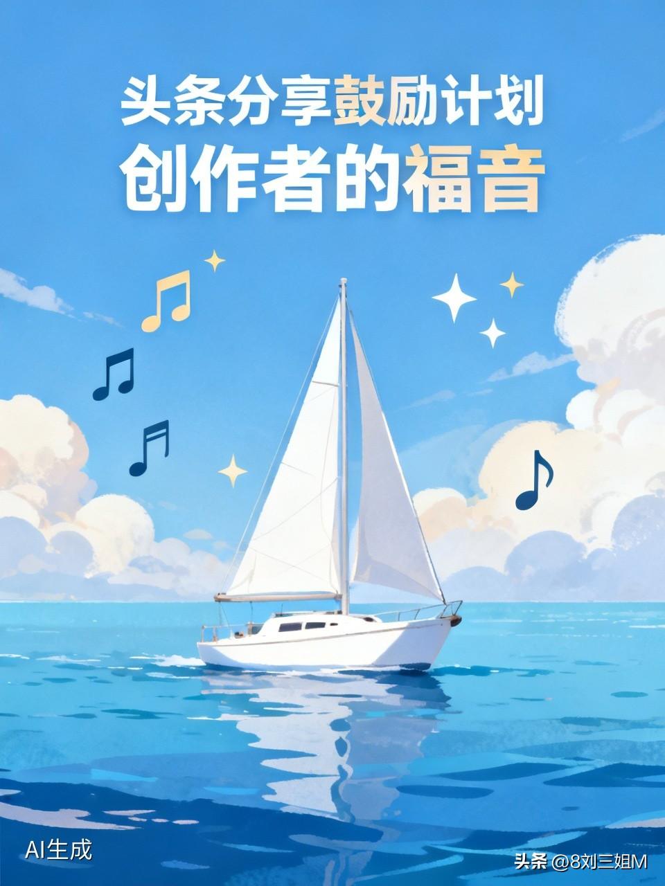 头条分享鼓励计划堪称创作者的福音，宛如茫茫创作海洋中一艘坚固的船。
瞧瞧头条视频