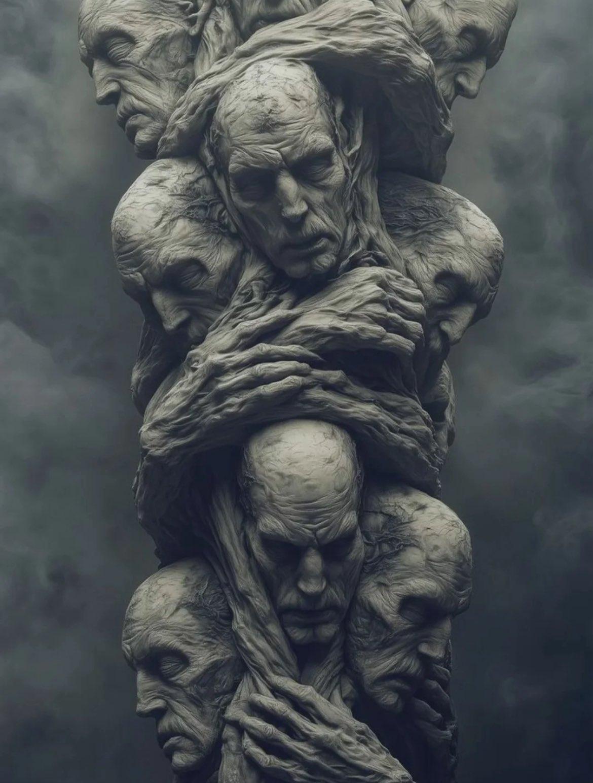 我永远不相信到处都只有傻子。他们一定是戴了假面具——这是一种求生的策略，可以使你