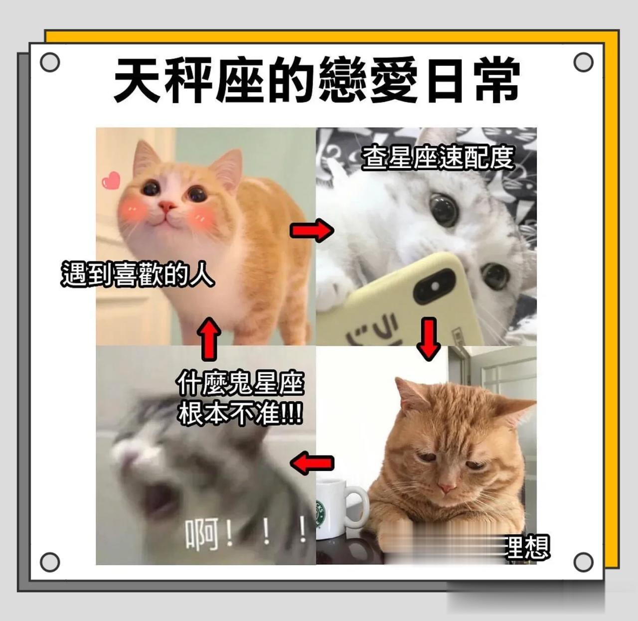 天秤座的恋爱日常
是不是你 XD

 
 
