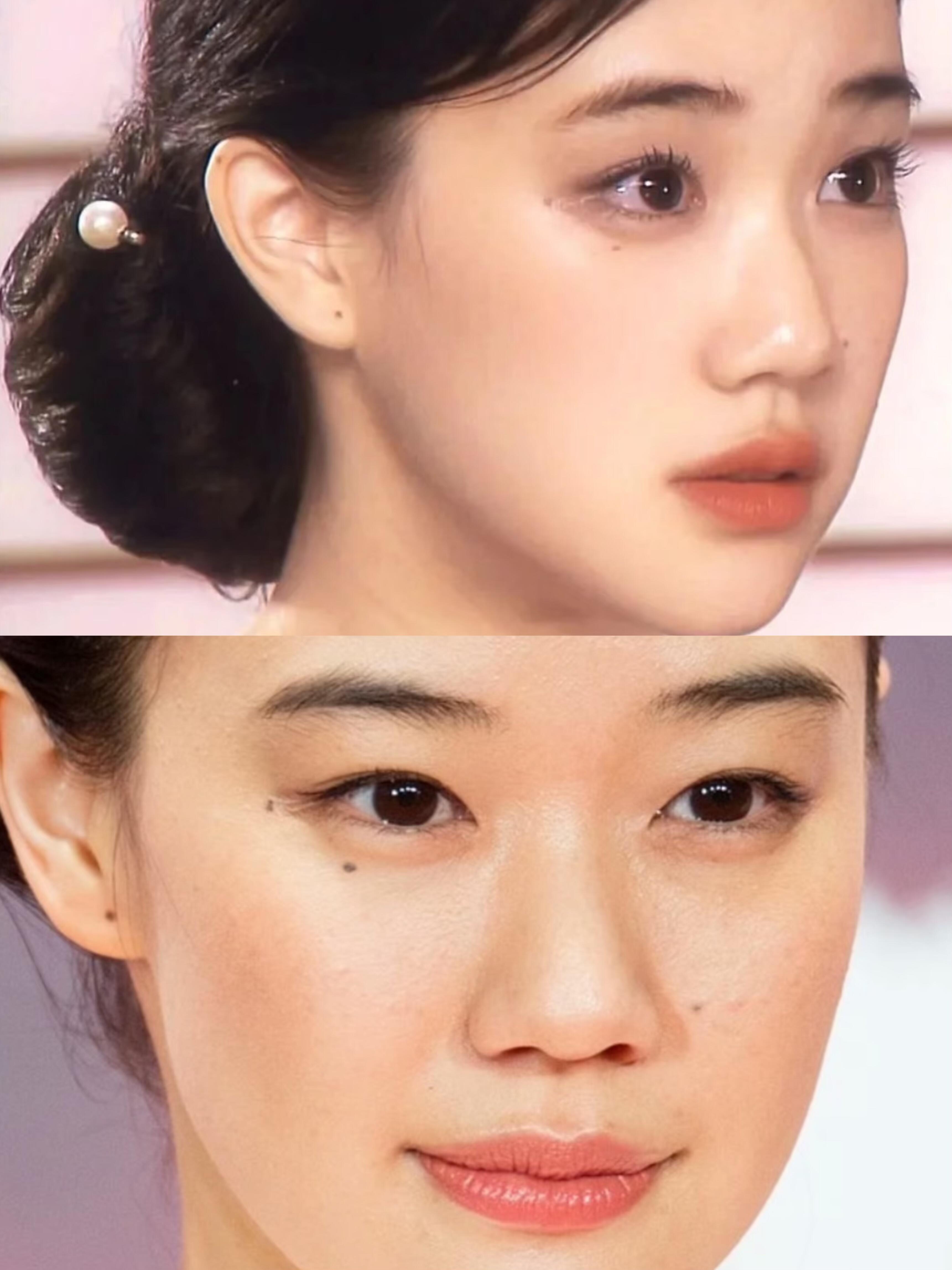 为啥她眼睛不大还这么有美感 