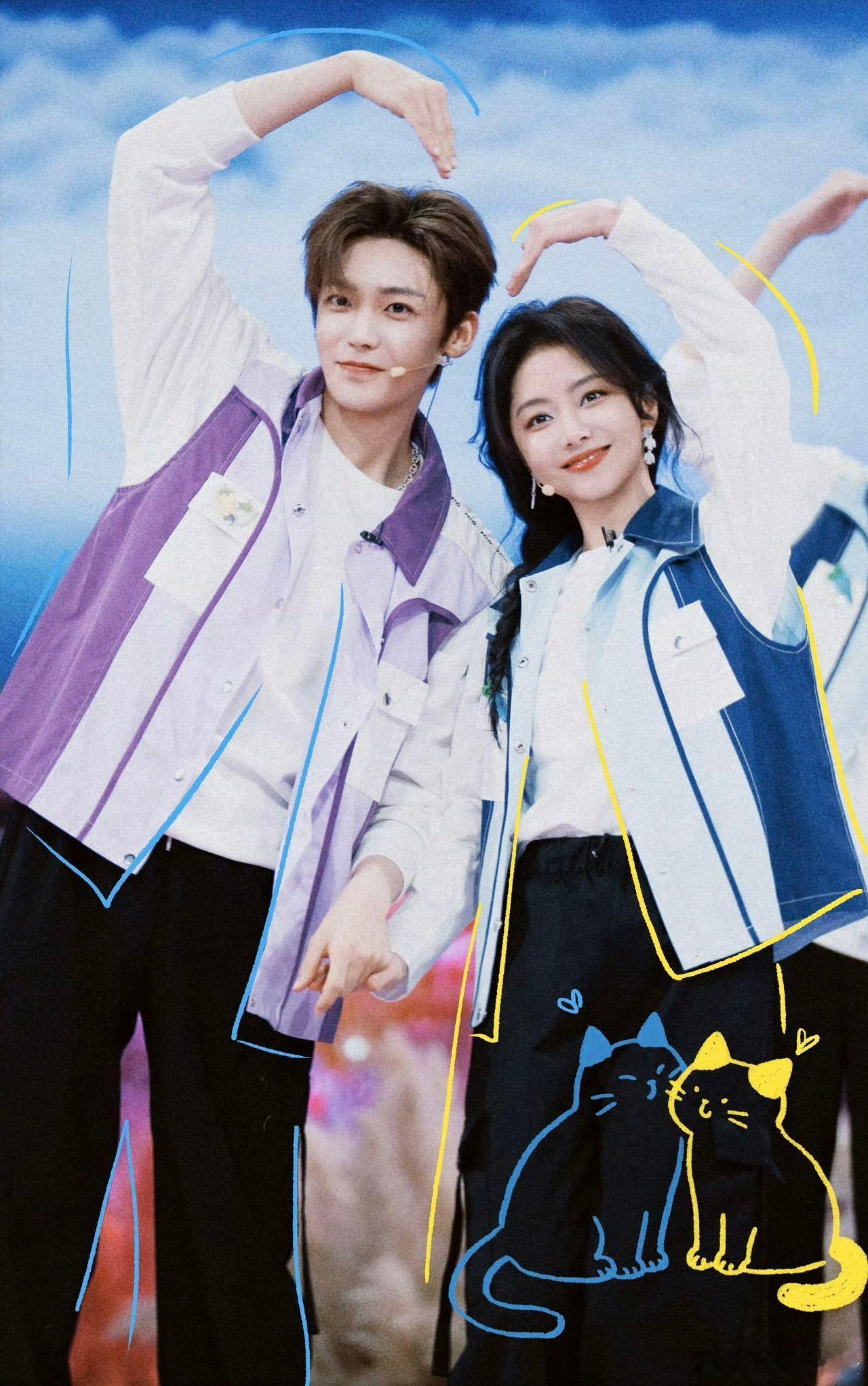 侯明昊说松韵开心最重要 侯明昊太会宠人啦！和谭松韵在好六上就超欢乐，剧里更是浪漫