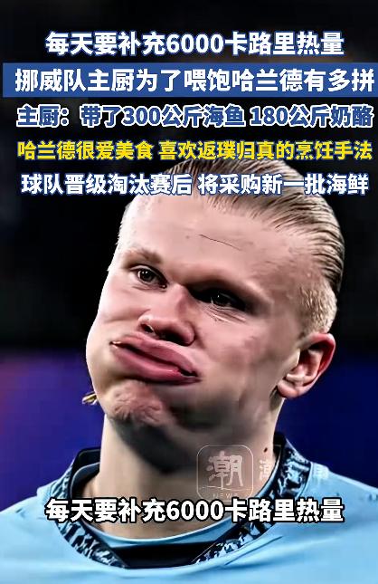 世界杯赛场激战正酣，但挪威队阵中最忙碌的角色，很可能不是教练组，而是厨房里那三位