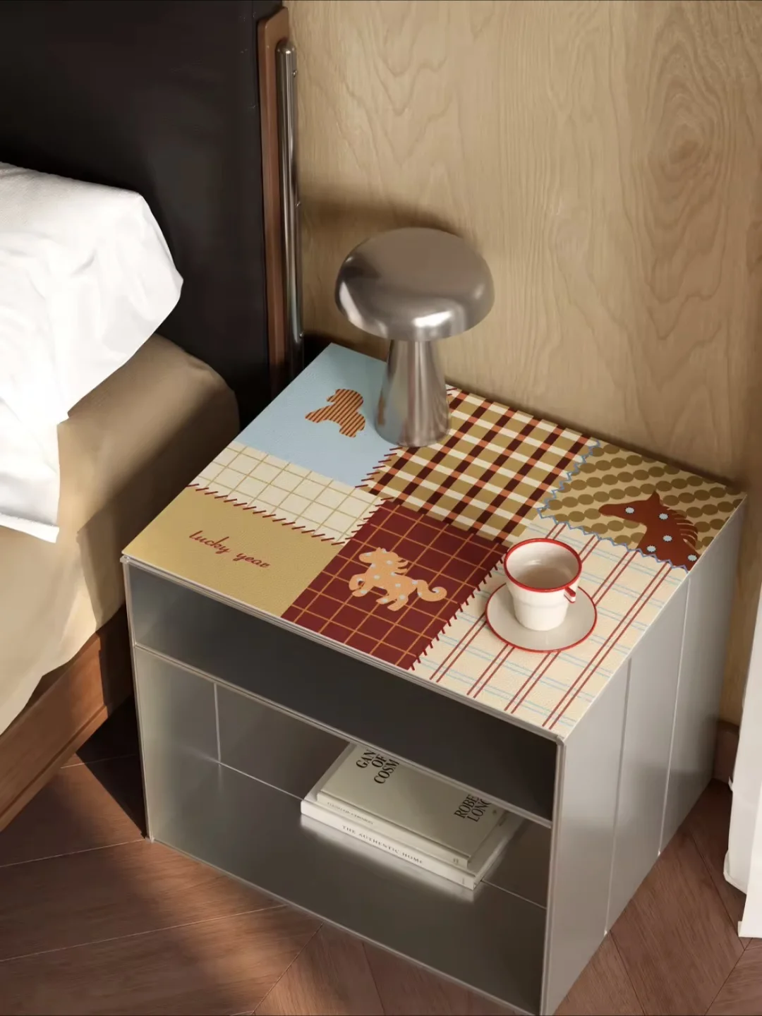 USM床头柜垫｜拼布风小马复古感满满！