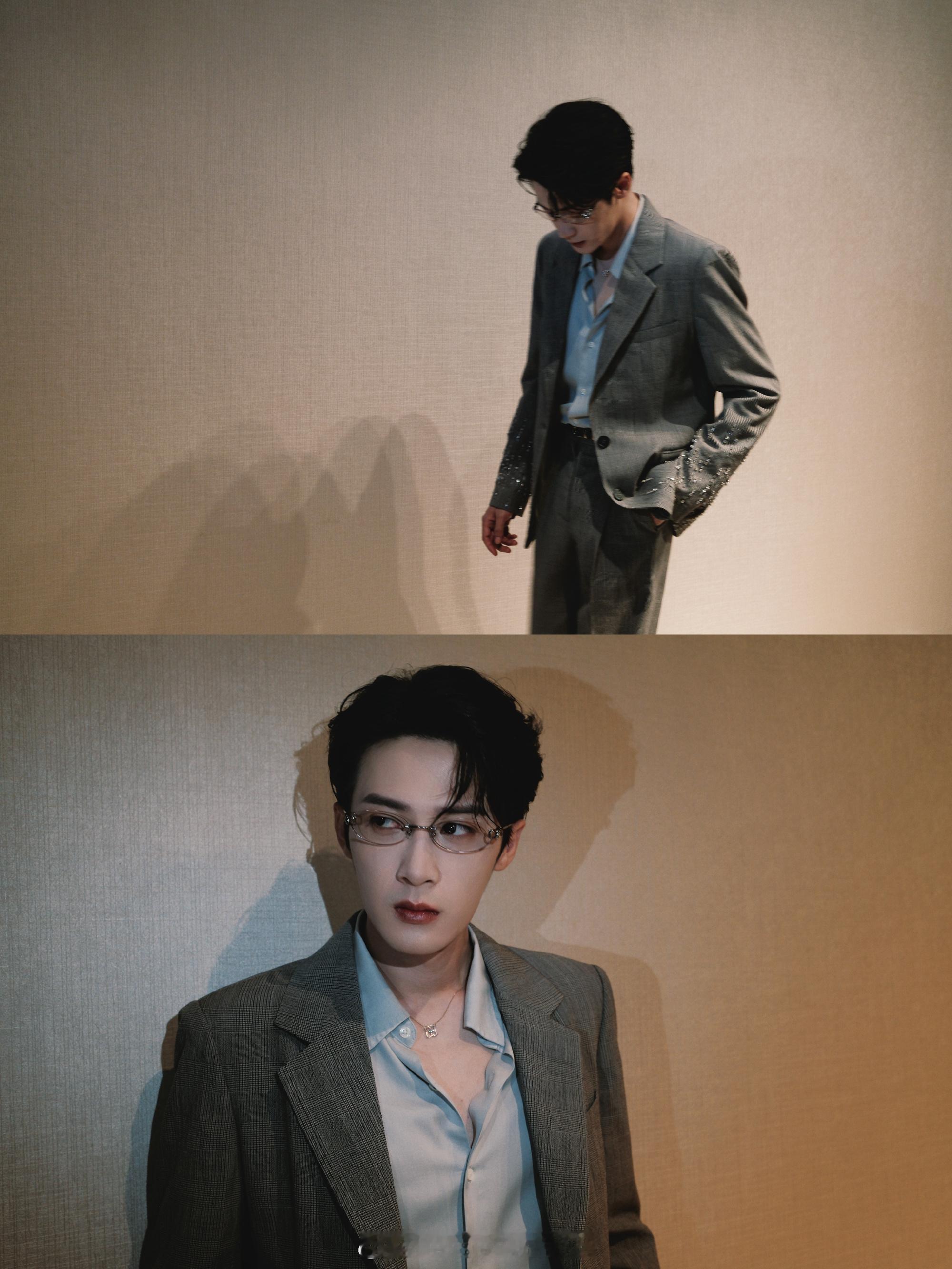 就这个冷脸戴眼镜的檀健次很爽檀健次何不同舟渡jct檀健次360度转圈比心回应